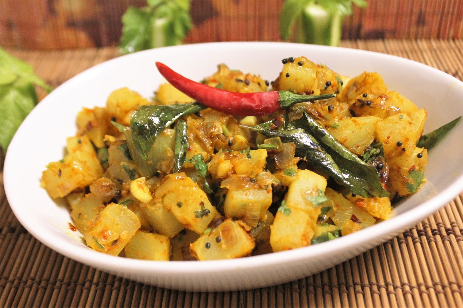Bethica's Kitchen Flavours Turnip (Shalgam) Stir Fry