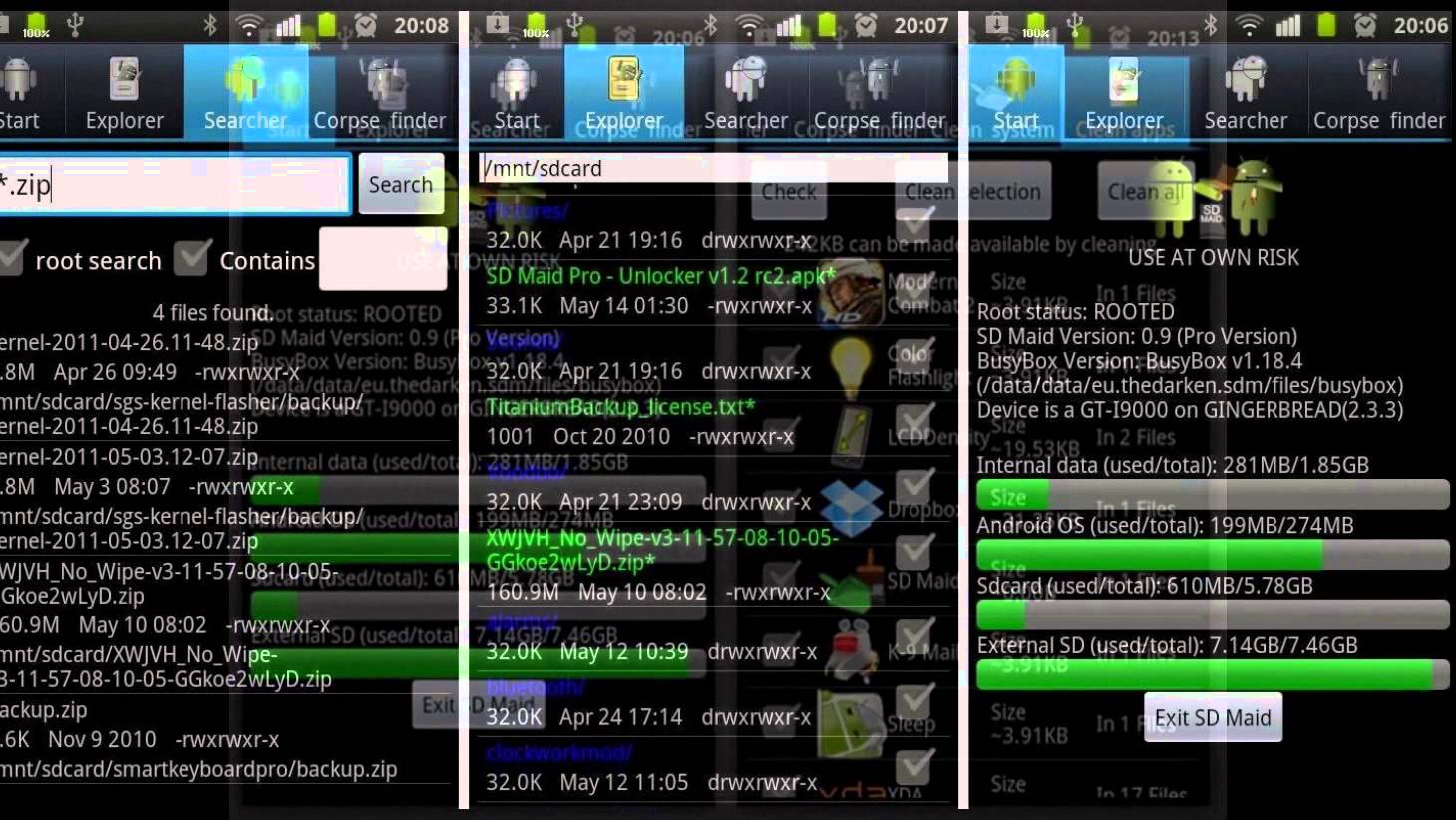 Root file. Root file manager.