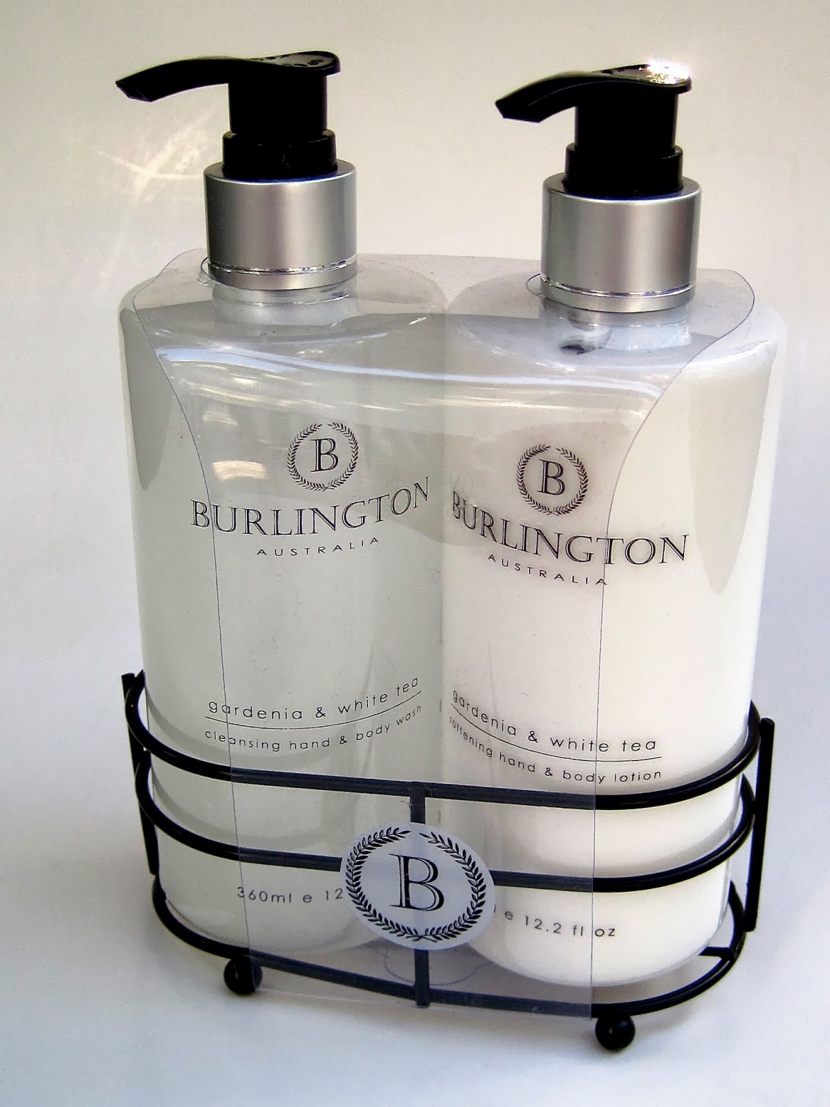 Tea With Friends Burlington Gardenia & White Tea Body Wash and Lotion