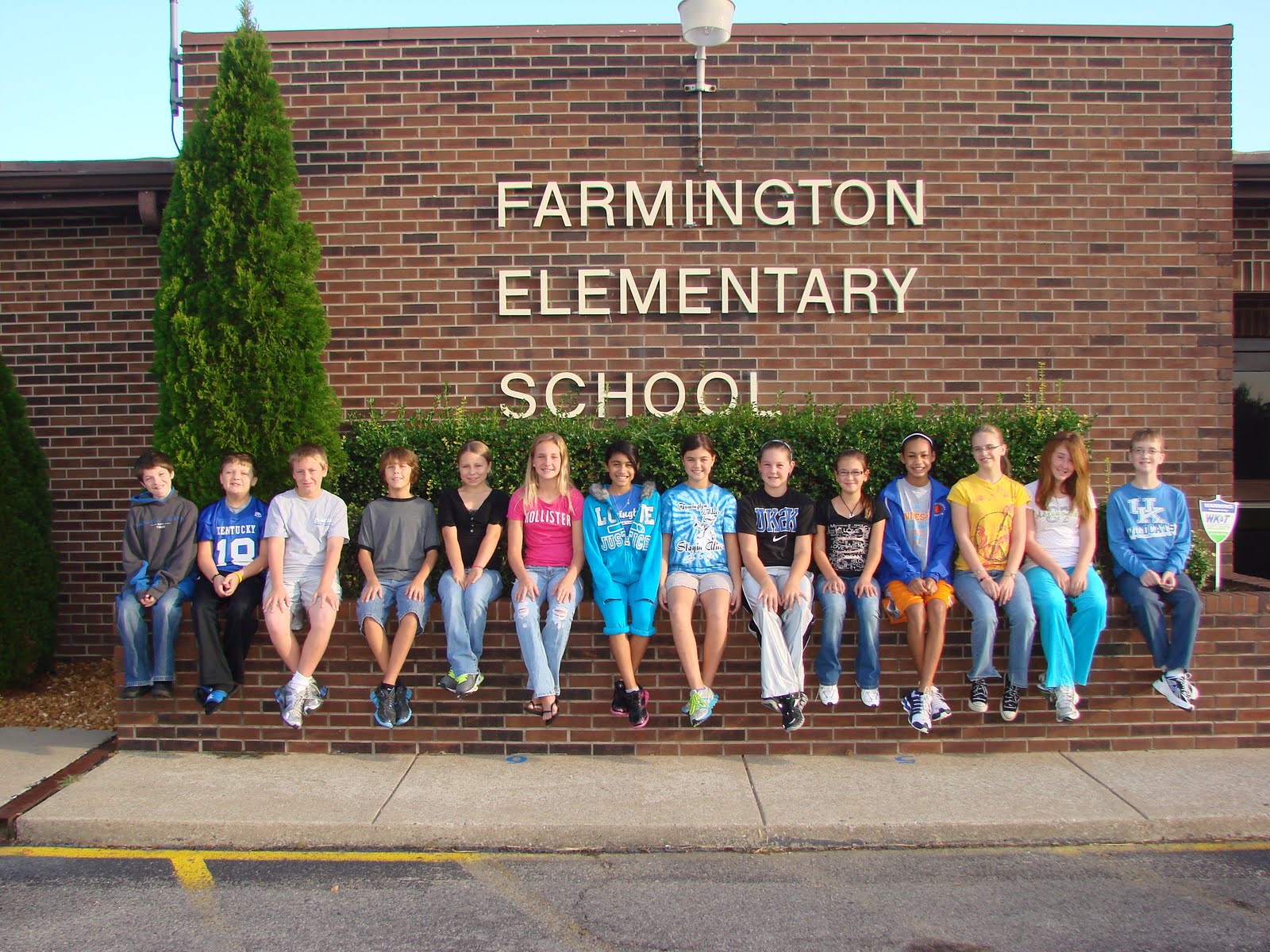Farmington Elementary School: 5th Grade Distinguished Students