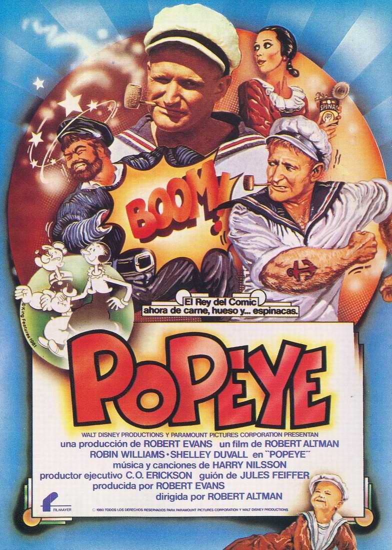 Film Trailers World Popeye (1980) Trailer