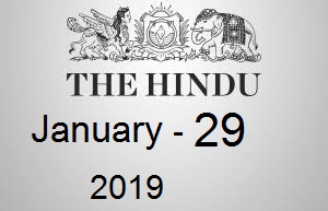 The Hindu Newspaper Today 29 January 2019 Download PDF