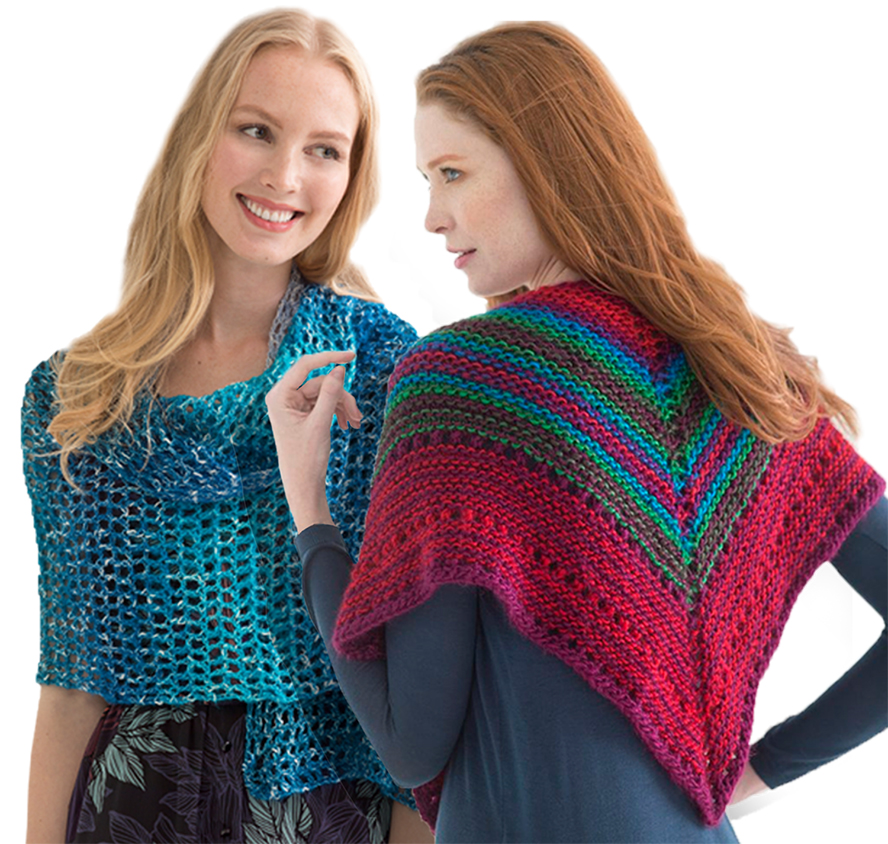 Ben Franklin Crafts and Frame Shop, Monroe, WA Lion Brand SHAWL IN A