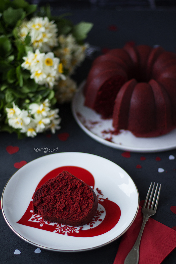 KIRMIZI KADİFE BUNDT KEK Damy�s Kitchen