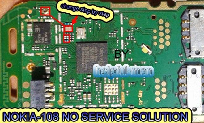Tips Tricks Tutorial And Solution: Nokia 108 No Service Solution