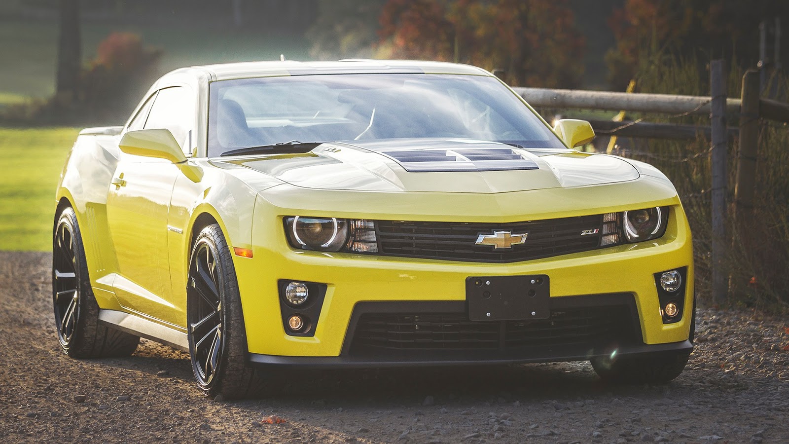 Chevrolet Camaro zl1 2017 Р¶С‘Р»С‚С‹Р№