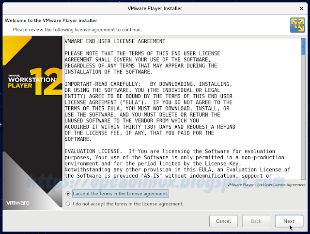 Termos de licença do VMware Workstation Player Termos de licença do VMware Workstation Player