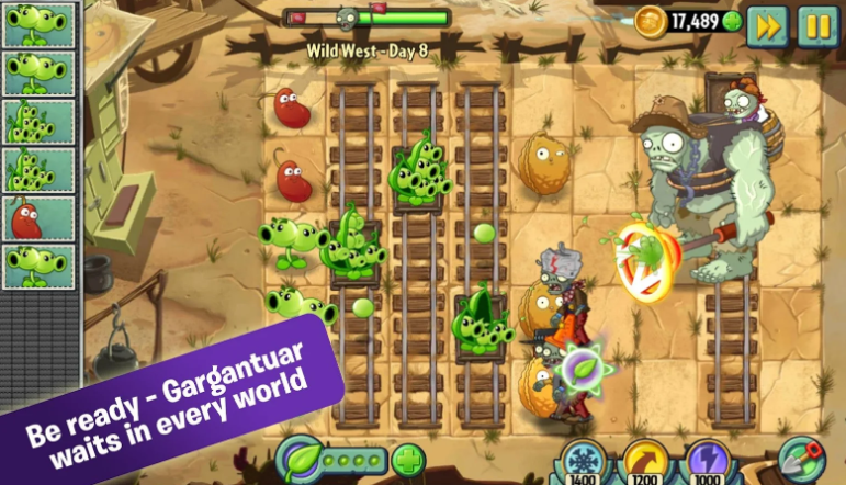Plants vs Zombies 2: It's About Time - APK MOD OBB - Gameplay on Android  (Harmony OS) 