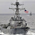MUNDO / Navio de guerra dos EUA se aproxima de ilhas reivindicadas pela China