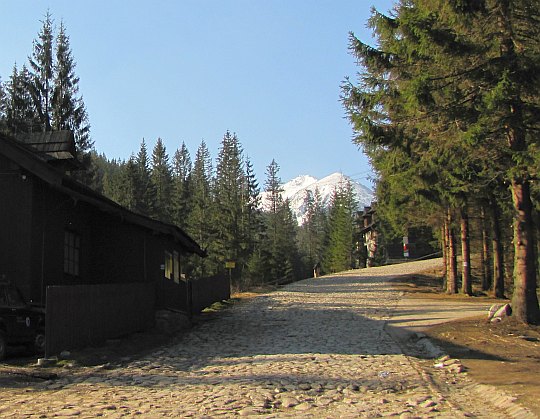 Kuźnice. Droga Brata Alberta.