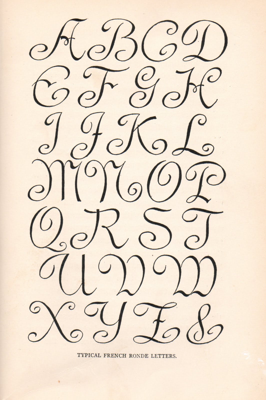 free vintage alphabet clip art - photo #5