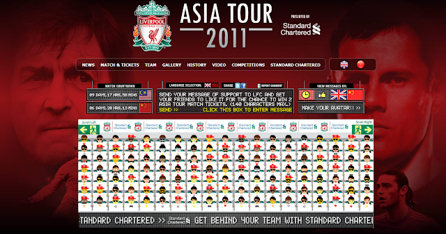 Liverpool Malaysia tour 2011