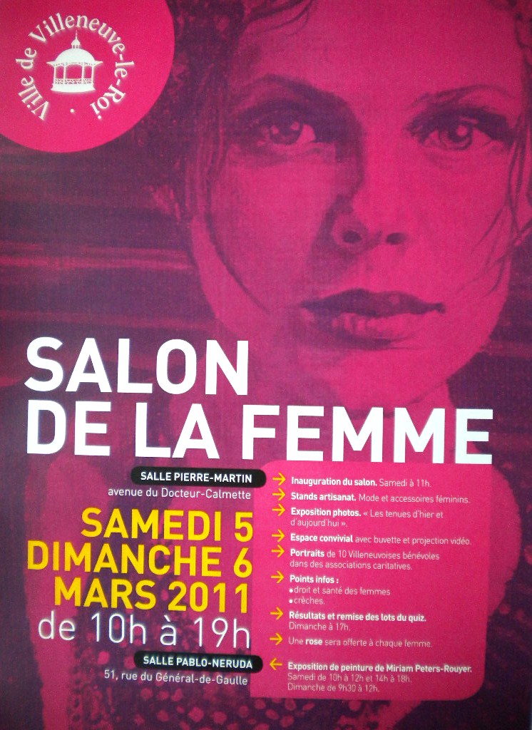 Exposition personnelle Salon de la Femme 2011