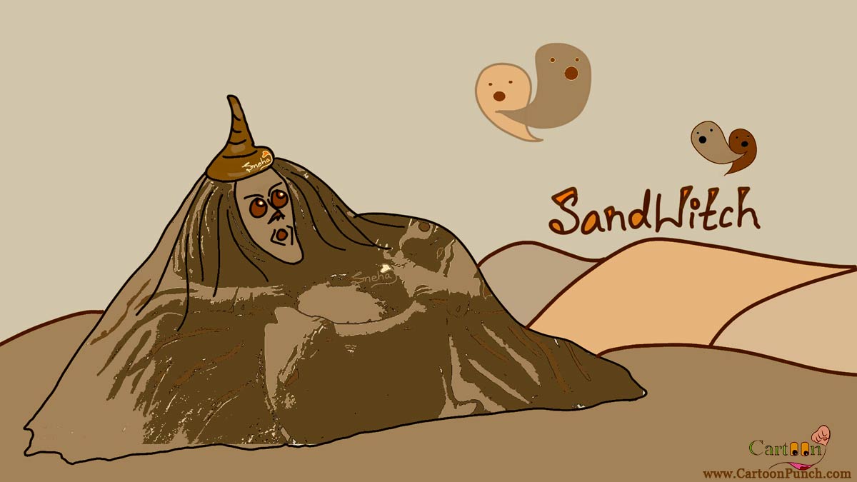 Sand Witch Likes Sandwich! 
