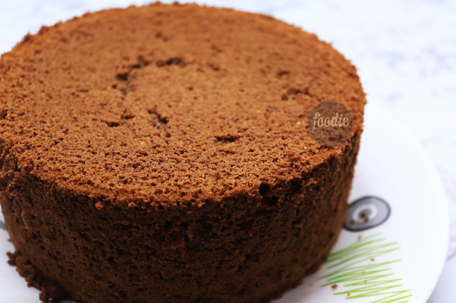 Chocolate chiffon cake recipe