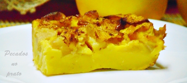 Receita de queijada de maçã