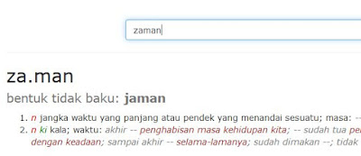 Kata Baku: Penulisan Kata Zaman dan Izin - Romeltea Media