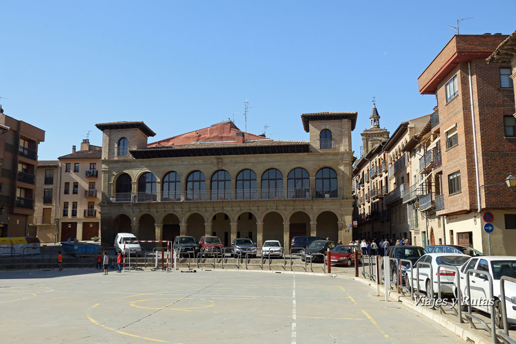 Balcón de toros de la plaza del Coso, Viana