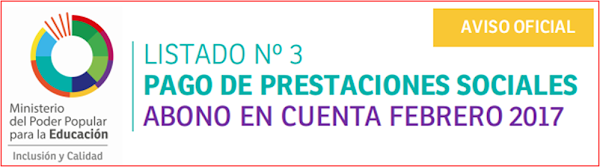 3er listado de pensionados y jubilados del magisterio 22-02-2017 3er listado de pensionados y jubilados del magisterio 22-02-2017