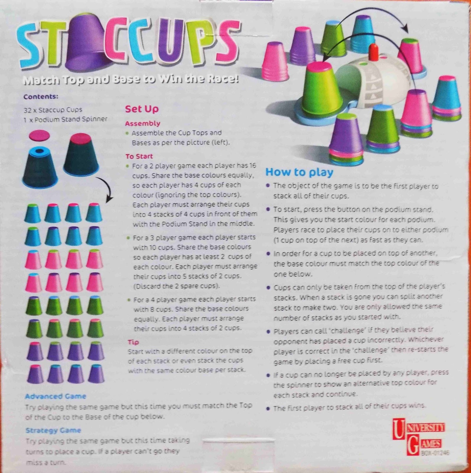 Madhouse Family Reviews Staccups the super fast stacking game (review)