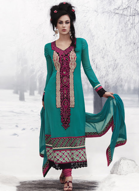 Pakistani Fashion Beauty & Makeup: Pakistani Salwar Kameez Dresses by ...