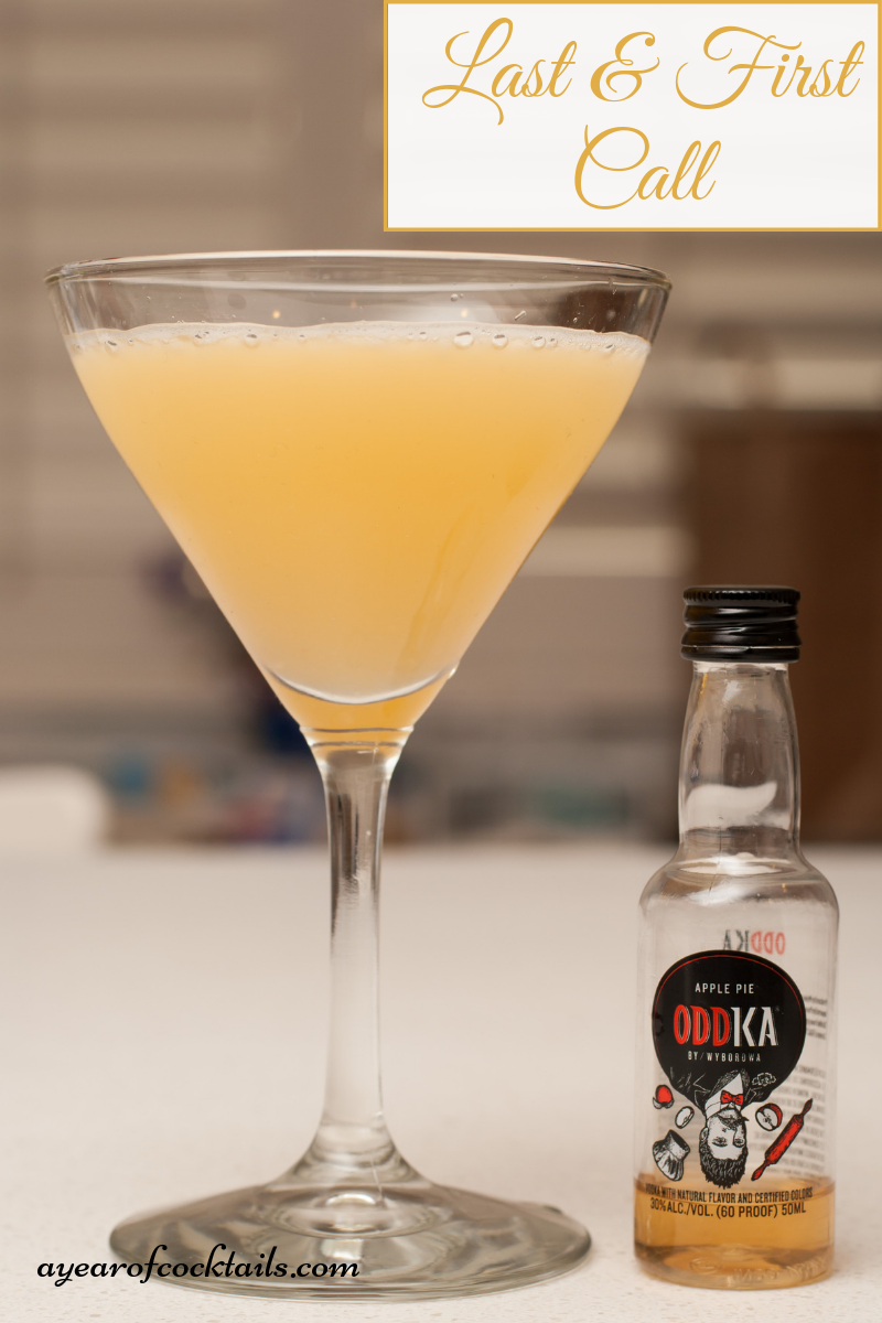 Last & First Call A Year of Cocktails