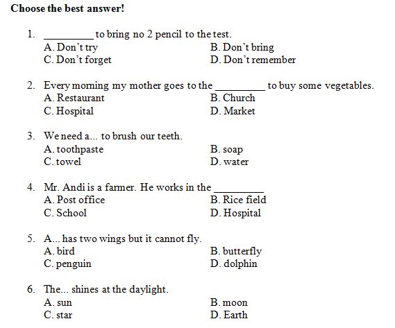 Update Soal Tes Iq Masuk Smp, Terbaru!