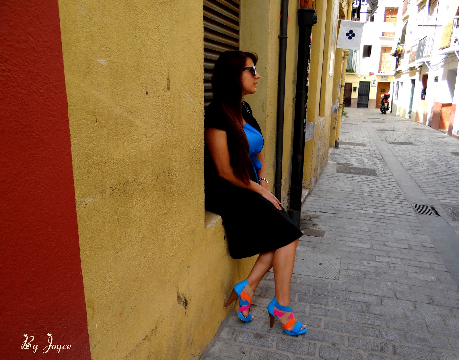 **By Joyce** My new Blue Shoes