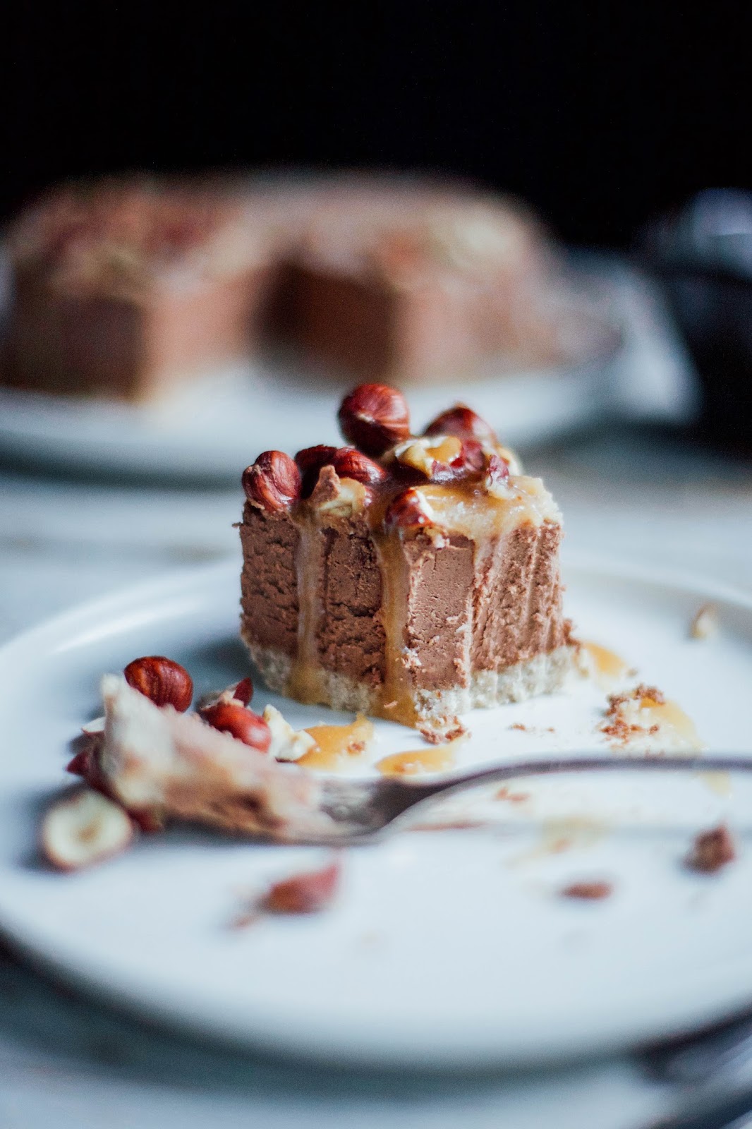 This Rawsome Vegan Life CHOCOLATE COCONUT HAZELNUT GANACHE TART