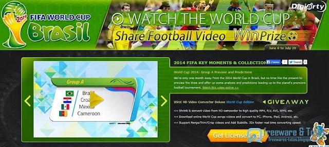 Offre promotionnelle : WinX HD Video Converter Deluxe gratuit pour la Coupe du monde !