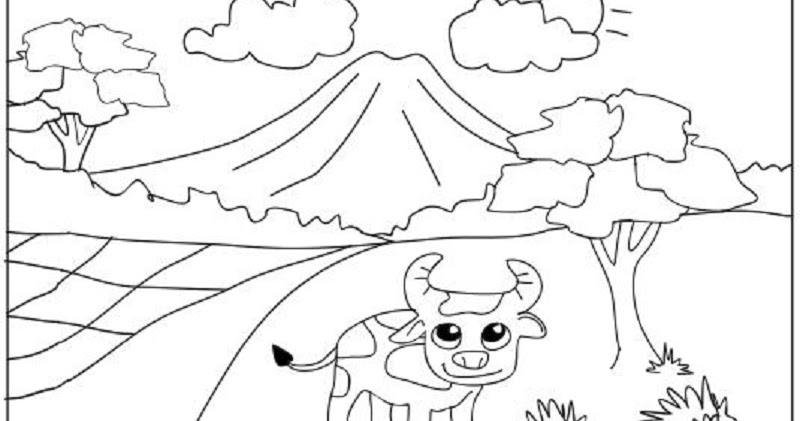 Gambar Hitam Putih Keren Pemandangan - Gambar Pemandangan Hitam Putih