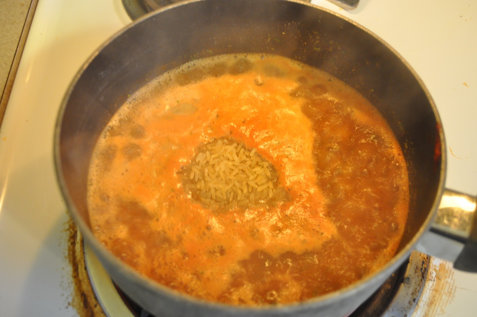 Meals For Real: Savory Chickpea and Mushroom Rice