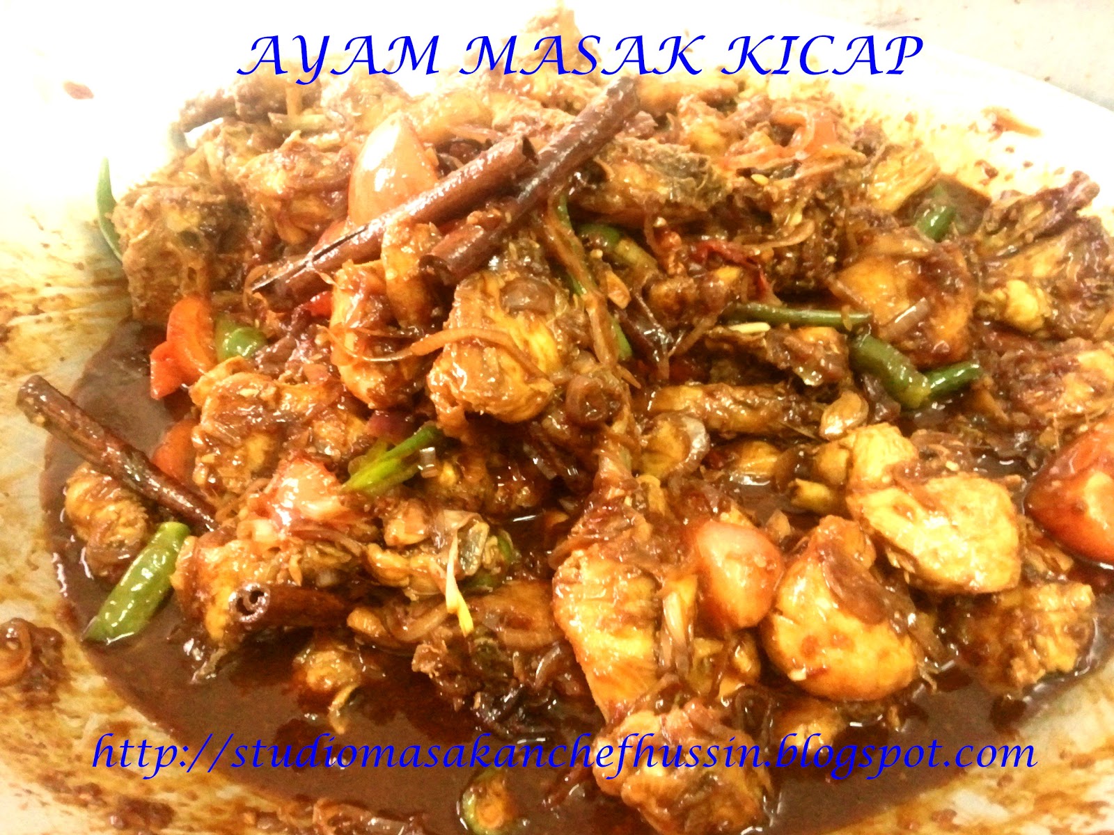 Resepi Ayam Masak Halia Chef Wan - Jalan Kutai C