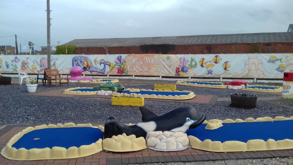 The Ham and Egger Files Surfside Crazy Golf at Pensarn Beach in Abergele