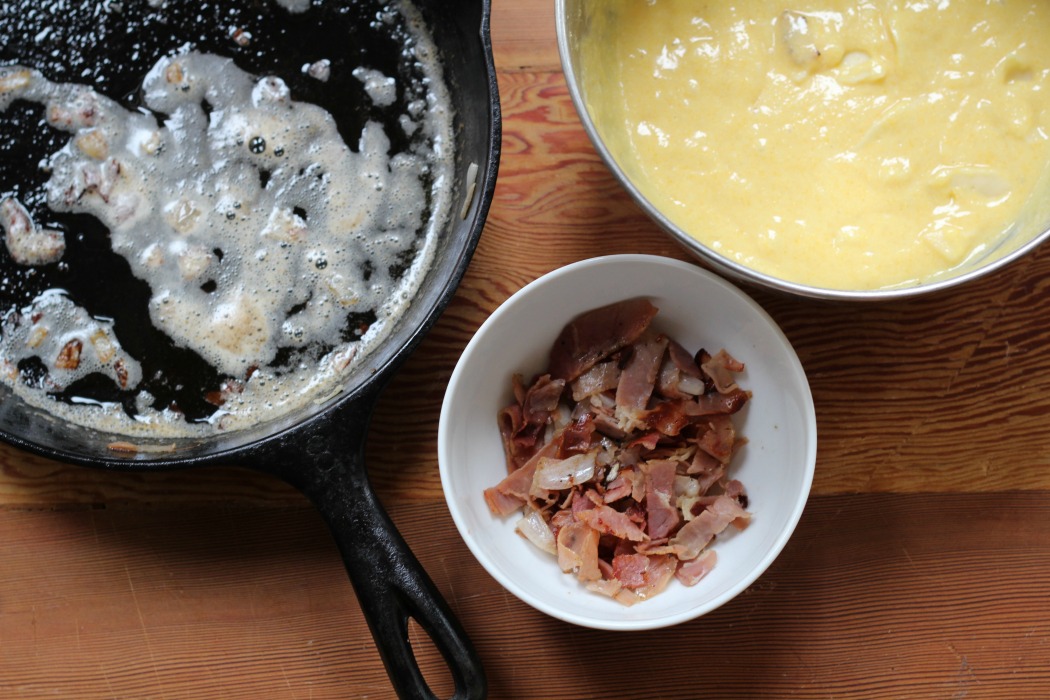 Pancetta CornbreadPane di Mais con Pancetta Savoring Italy