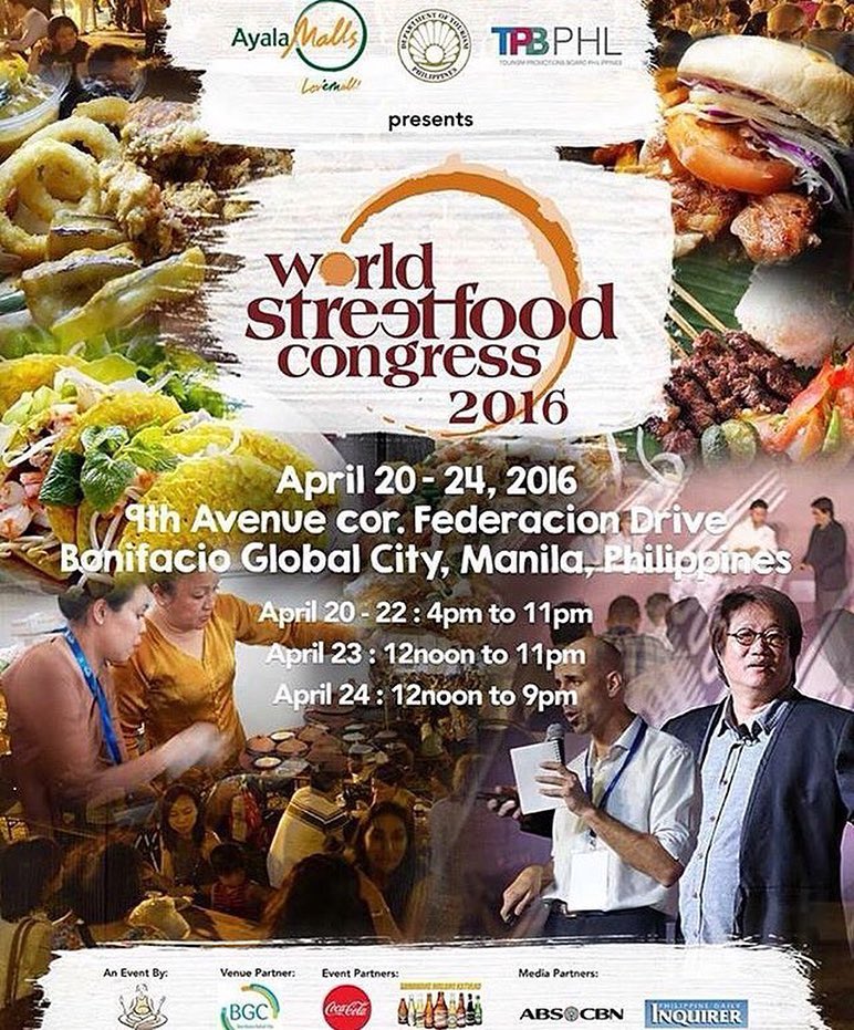 Manila Shopper: World Street Food Congress at BGC: April 2016