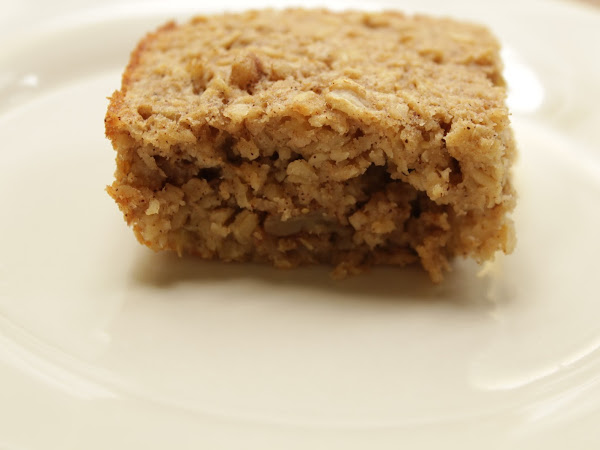 Cleaning out the pantry again (Maple Cinnamon Oat Bars)