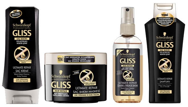 Bizim Kız: gliss saç bakım ürünleri-tavsiye