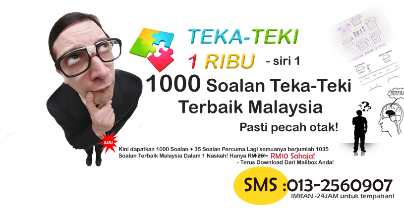 Soalan Teka Teki N Jawapan  Contoh Sri