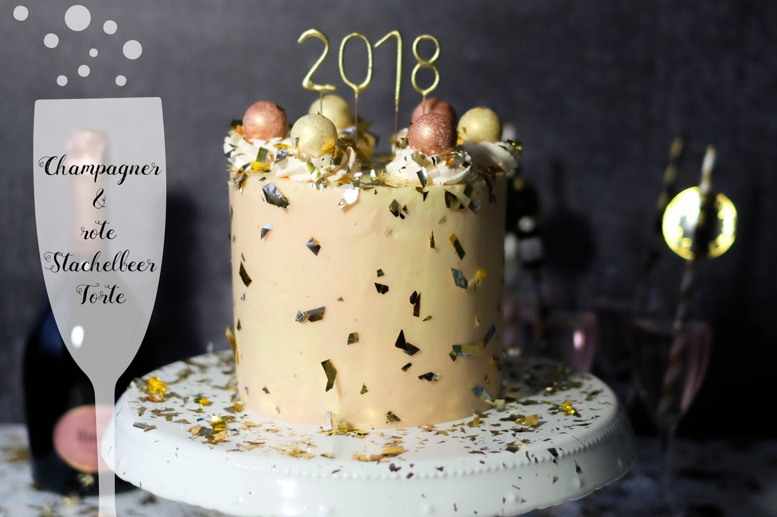 Champagner &amp; rote Stachelbeer Torte | Marion&amp;#39;s Kaffeeklatsch