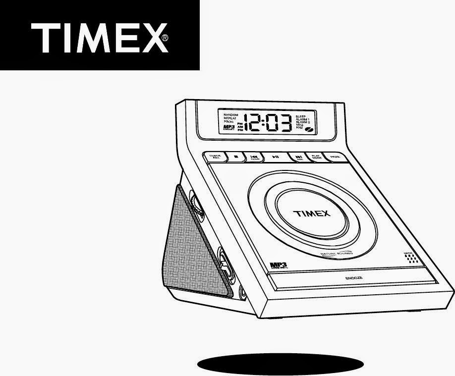 TIMEX NATURE SOUNDS CLOCK RADIO MANUAL