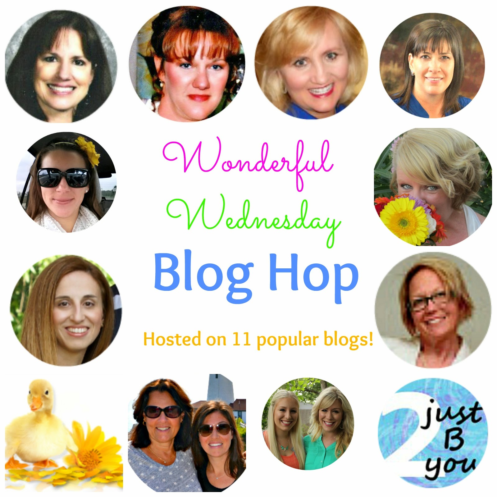 Wonderful Wednesday Blog Hop on Ducks 'n a Row