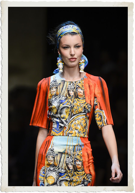 foulard in testa Dolce&Gabbana