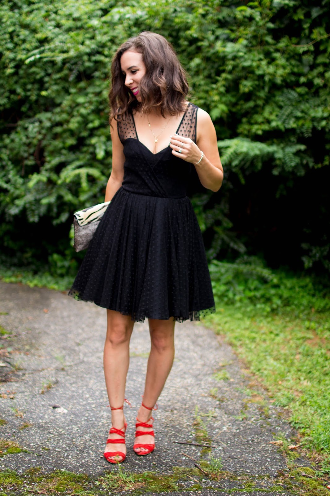 How to wear black to a summer wedding. | A.Viza Style | milly rent the runway dress - wedding guest outfit - dc blogger