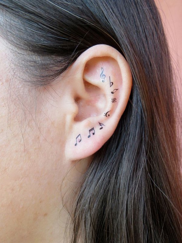 Ear Tattoo Ideas