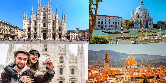 Chuyến du lịch Ý tham quan Tháp nghiêng Pisa