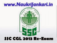 ssc cgl 2013 re-exam date