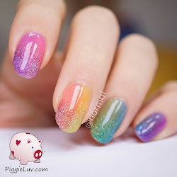nail nails ombre designs glitter rainbow spring gradient sheer pretty primavera colorful para opi decoradas colors tints fabulous double polish