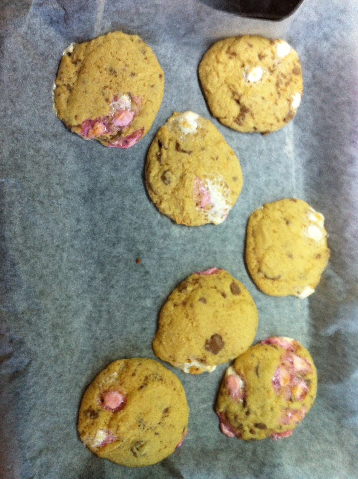 Milis Marshmallow Malteser Cookies