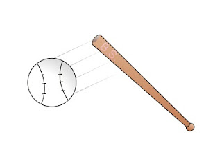 Taco e bola de beisebol (desenho)